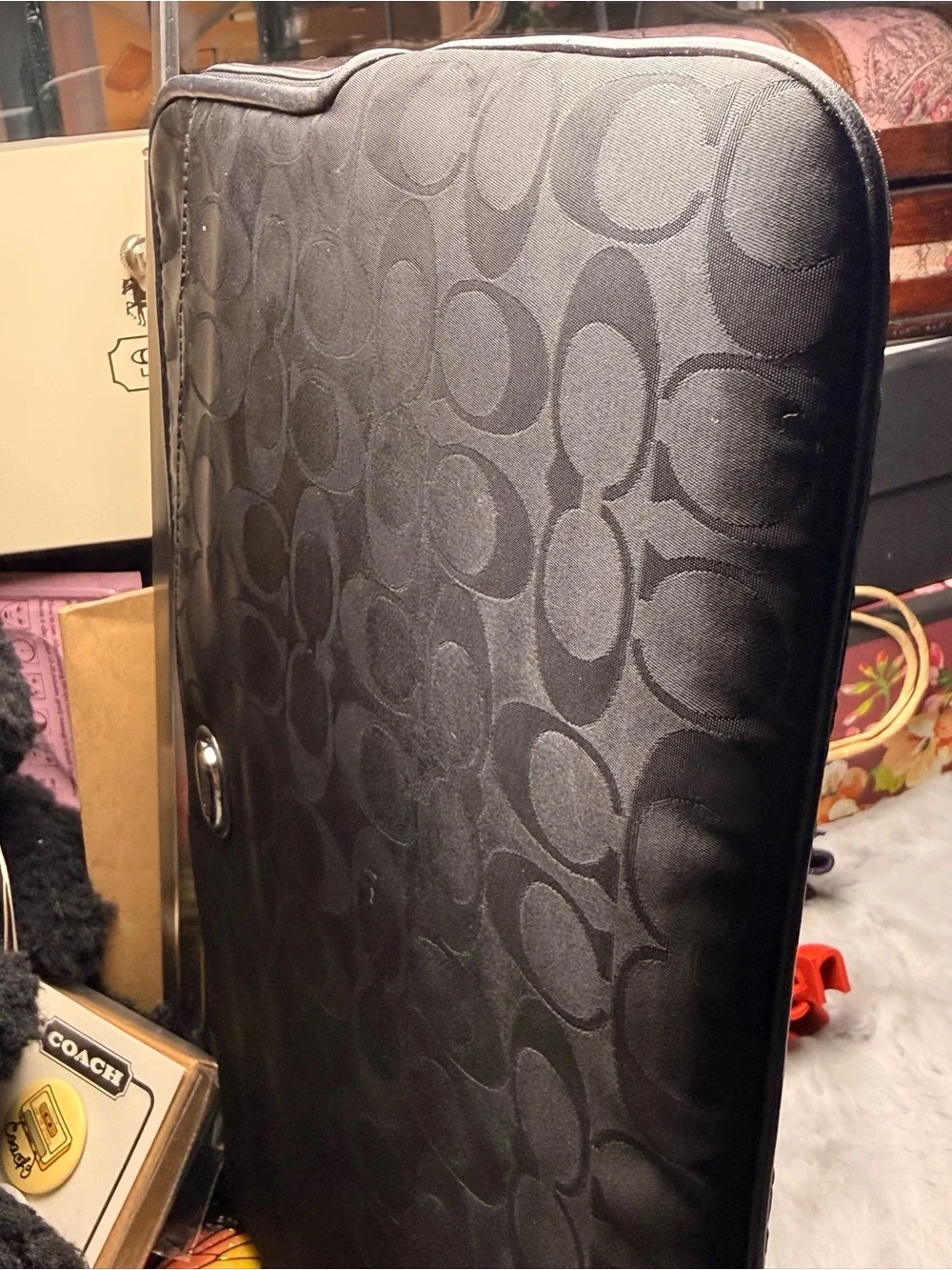 Coach laptop briefcase